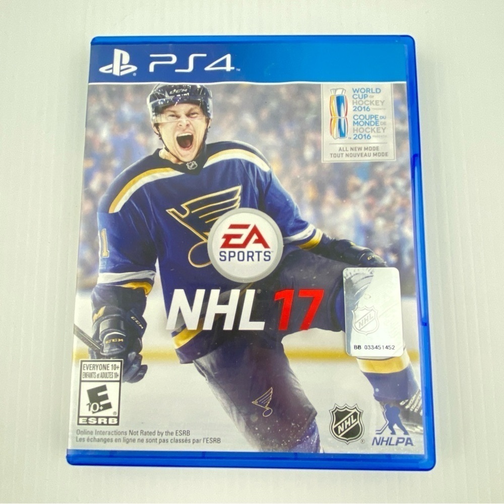 PS 4 NHL17 Video Game Sony Playstation 4